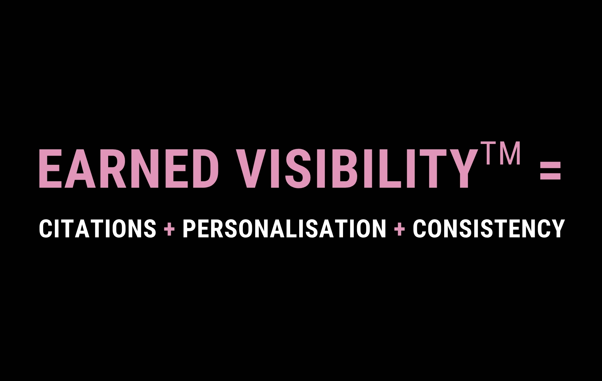 Earned visibility diagram